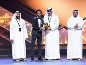 حسين الشحات أفضل لاعب بالدوري الإماراتي
